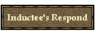 Inductee's Respond